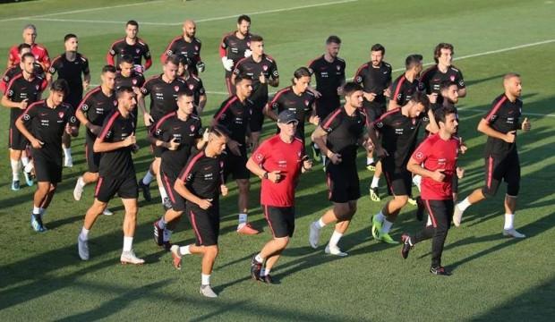 A Milli Futbol Takımı hazırlıklarını sürdürdü