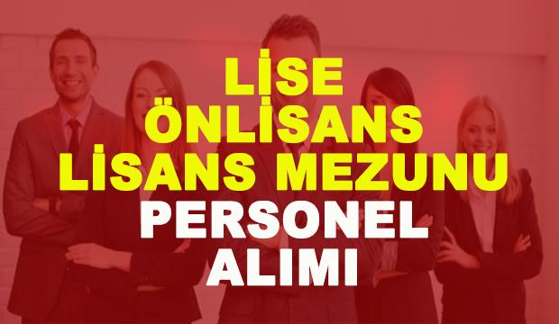 Devlet kurumuna lise, önlisans ve lisans mezunu 100 personel alımı! Başvuru...