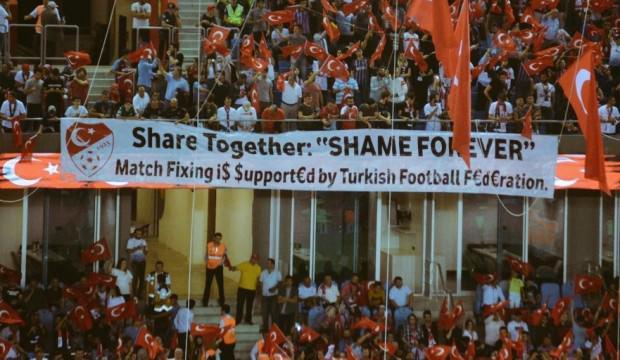 Trabzon'da olay pankart! 'Sonsuza kadar utanç...'