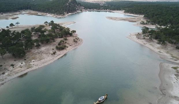 Frig kayığı Büyükyayla Göleti'ne indirildi