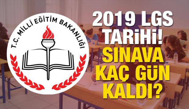 LGS sınavına kaç gün kaldı? Milli Eğitim Bakanlığı Liseye Geçiş Sınavı...