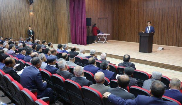 Kaymakam Doğramacı, muhtarlarla buluştu