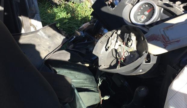 Samsun'da trafik kazası: 1 ölü, 1 yaralı
