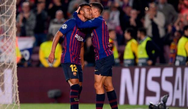 Messi'siz Barcelona Inter'i rahat geçti