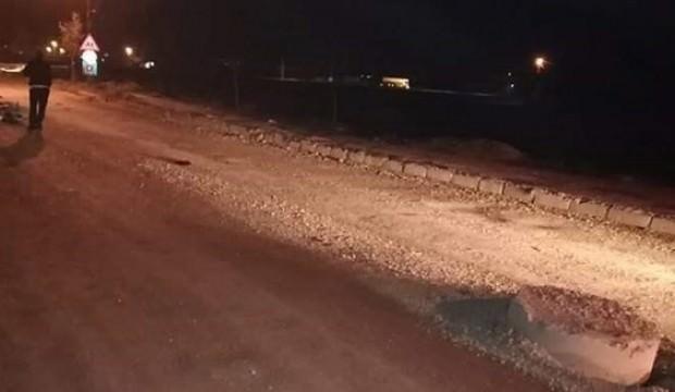 Rögar kapağına çarpan motosikletli öldü!