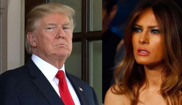 Uçaktaki kavga kötü bitti! Melania kelle aldı