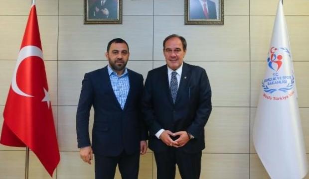Demirören'den Yerlikaya'ya ziyaret
