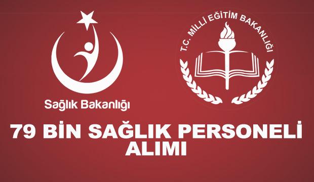 Sağlık Bakanlığı ve MEB 79 bin personel alımını ne zaman yapacak? Tarih verildi..