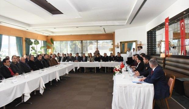 Muğla'da muhtarlar toplantısı yapıldı