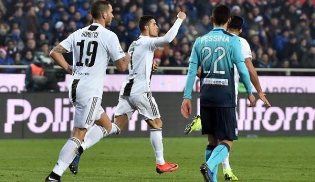 Ronaldo sonradan girip Juve'ye puanı getirdi!