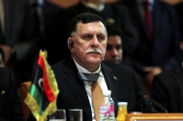 Libya Ulusal Mutabakat Hükümeti (UMH) Başbakanı Al Sarraj....
