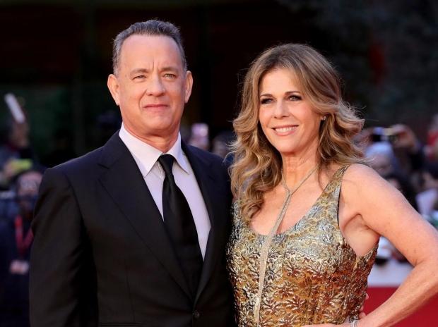 Tom Hanks eşi Rita Wilson....