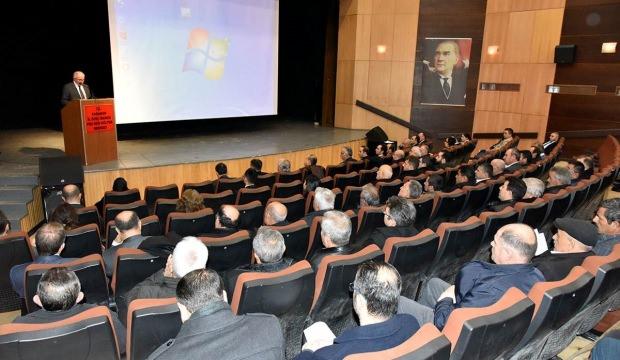 Karaman'da 2019 yılının ilk muhtarlar toplantısı yapıldı