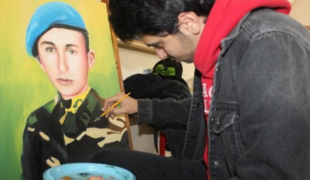 Osmaniyeli 257 şehit, tablolarla yaşatılacak