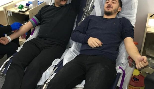 Yerköy Ülkü Ocaklarından Kızılay'a kan bağışı desteği