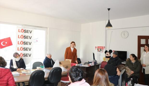 LÖSEV'den 120 aileye gıda yardımı