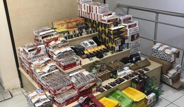 Uşak'ta kaçak tütün operasyonu