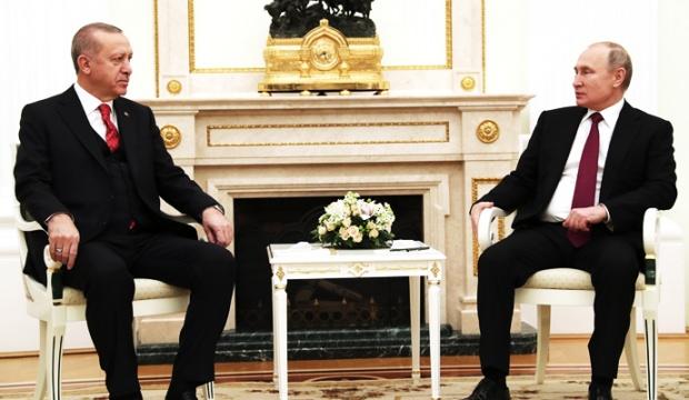 Cumhurbaşkanı Erdoğan, Putin ile görüştü