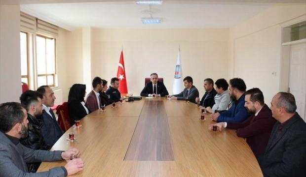 Kaymakam Pişkin, iş yeri temsilcileriyle bir araya geldi