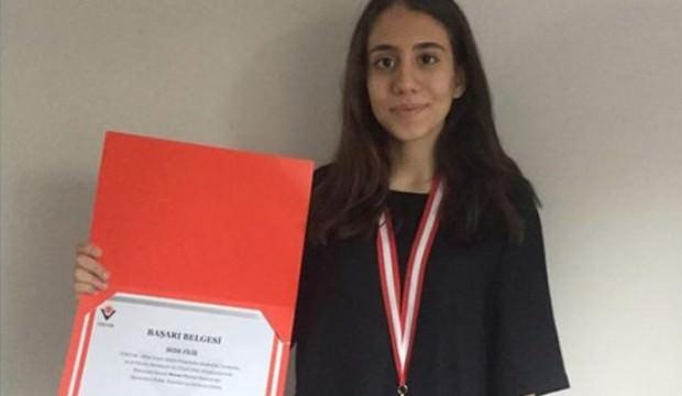Fen lisesi öğrencisinden büyük başarı!