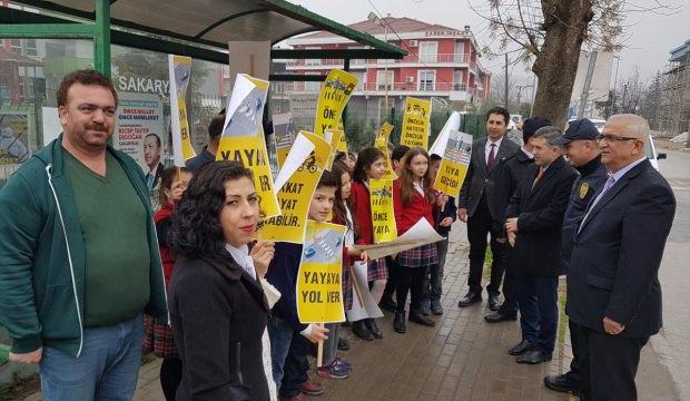 "Öncelik hayatın, öncelik yayanın" kampanyası
