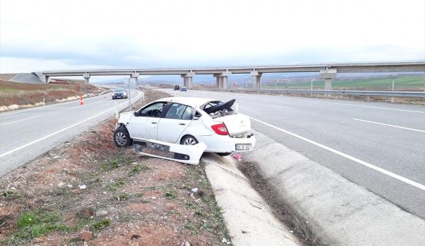 Yozgat’ta trafik kazası: 3 yaralı