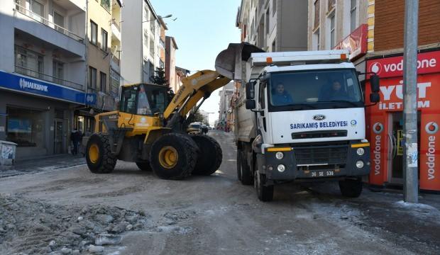 Doğu'da belediyelerin soğuk ve karla zorlu mücadelesi
