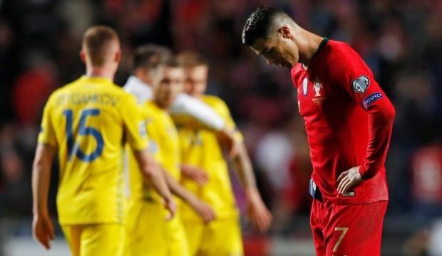 Ronaldo sustu, Portekiz sustu!