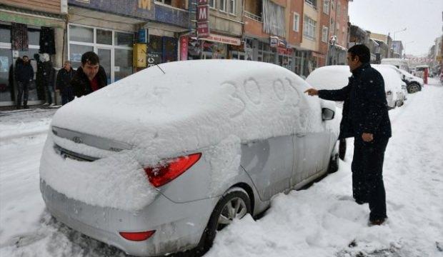 Doğu Anadolu bölgesi Mart ayında beyaza büründü