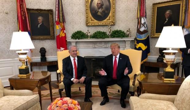 Trump'ın Golan imzasına bir açıklama da AB ve İngiltere'den!