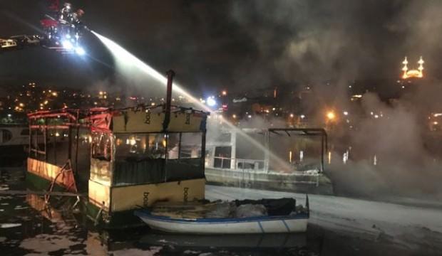 Haliç'te ekipleri alarma geçiren olay!