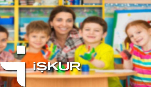 İŞKUR okul öncesi öğretmeni alımı yapıyor! KPSS şartsız başvuru...