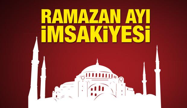Ramazan ayı imsakiyesi! Diyanet İşleri Başkanlığı tarafından açıkladı!