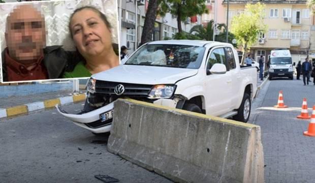 29 yıllık eşini öldürüp karakola aracıyla daldı!