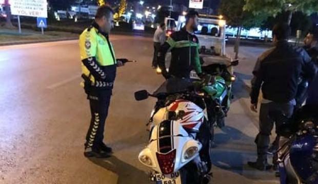 Bunu yapan yandı! 129 araç trafikten men edildi