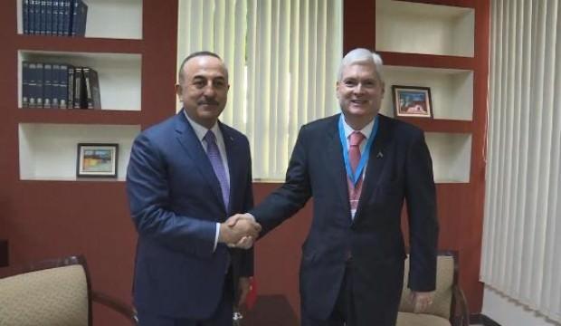 Çavuşoğlu, Kosta Rika Dışişleri Bakanı Ventura ile görüştü