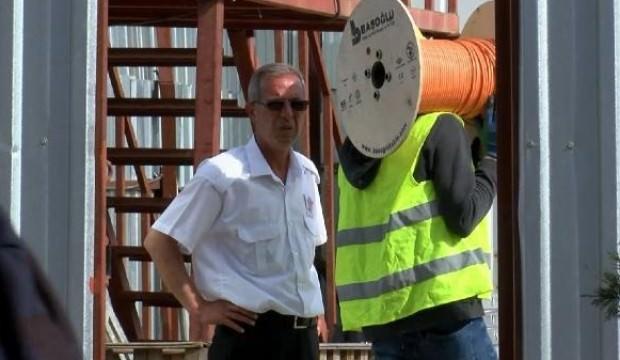 Eyüpsultan'da metro şantiyesinde silahlı soygun