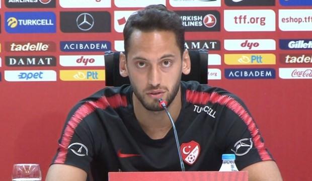 Çalhanoğlu: 'Fransa'yı üzmek istiyoruz...'