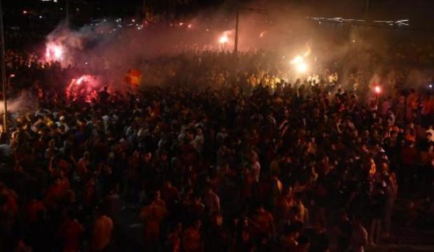 Göztepe'den coşkulu kutlama