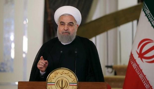 Ruhani: ''Nükleer anlaşma taahhütlerimizi azaltmaya devam edeceğiz''