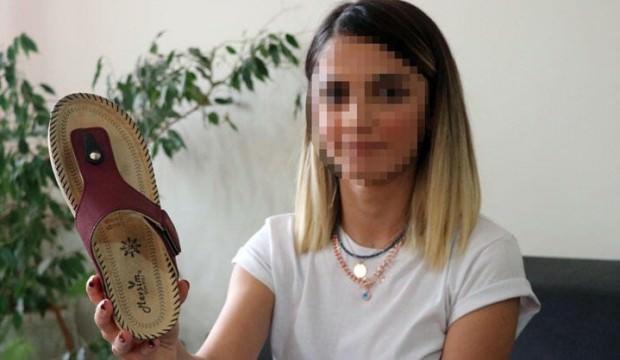 Tacizle suçladıkları kişiye fırlattıkları terlik başlarını yaktı!