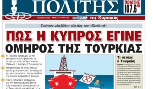 Rum basını manşet attı: Türkiye'nin rehini olduk