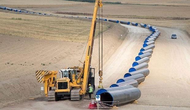 TürkAkım alım terminalinin yüzde 80'i tamamlandı
