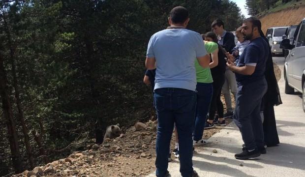 Arap turistleri şaşkına çeviren görüntü!