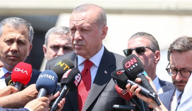 Cumhurbaşkanı Erdoğan, Miçotakis'le telefonda görüştü
