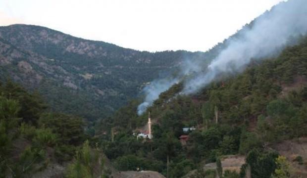Tokat'ta orman yangını!