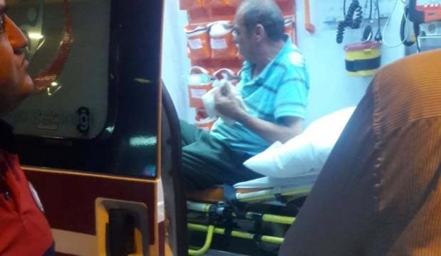 Bıçak bilemek isterken kabusu yaşadı