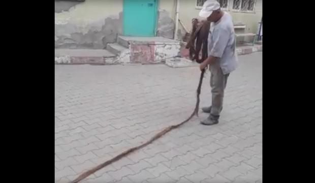 İçme suyu borusundan çıktı! Tam 9 metre...