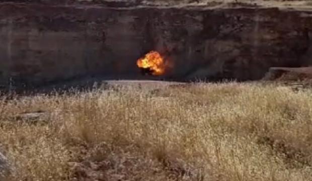 Sınırda sıcak dakikalar: Gömülü halde bulundu, imha edildi
