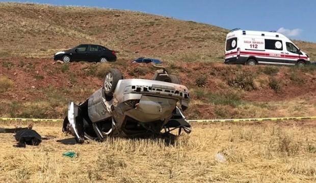 Taziye ziyaretine giderken feci kaza! 3 ölü, 1 yaralı